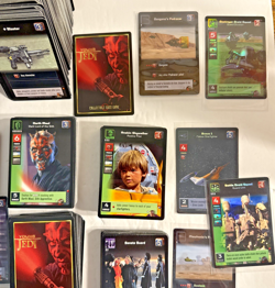 1999/2000 Star Wars Young Jedi Collectible Cards LOT of 693 includes 16 Foils - Image 4