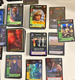 1999/2000 Star Wars Young Jedi Collectible Cards LOT of 693 includes 16 Foils - Image 5