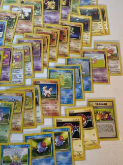 Pokemon TCG- Legendary Set WOTC Lot - 58 Cards - Image 5