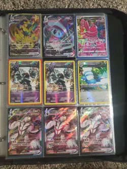 Huge Pokemon Binder Collection Lot of 225+ Cards Vintage Holos WOTC VMAX - Image 3