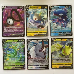 Pokemon TCG V 6 card haul (SWSH280-SWSH049-007/195-037/159-065/195-056/196) - Image 1