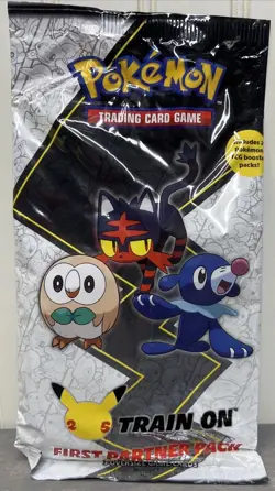 Pokemon TCG First Partner Pack Alola 3 Oversized Cards Lot of 3 Packages 820650809620 - Image 3