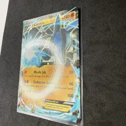 Lucario EX Ultra Rare XY Furious Fists 54/111 Fighting Holo Pokemon Card - Image 5