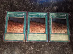 3X Mysterious Triangle CRMS-EN062 - Yugioh Yu Gi Oh! 3 Playset Mixed - Image 1