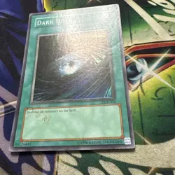 Yugioh! Dark Hole LOB-052 Super Rare Unlimited MP - Image 2