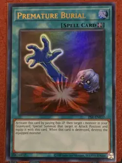 Premature Burial - Yugioh TCG - PSV-EN037 - Ultra Rare - Near Mint - Image 1