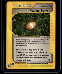 Healing Berry 125/147 Aquapolis Uncommon Pokemon Card - Image 1