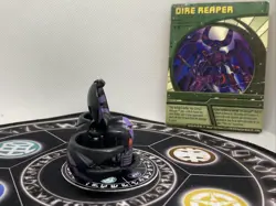 Bakugan Battle Brawlers B2 Darkus Reaper Original & Ability Card Japan Import - Image 2