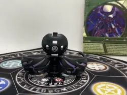 Bakugan Battle Brawlers B2 Darkus Reaper Original & Ability Card Japan Import - Image 3