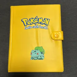 Vintage Pokemon Gotta Catch 'Em All! Bulbasaur Pokemon Card Binder - Image 1