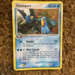 Swampert 5/17 POP Series 1 2004 Holo Rare Pokemon Card TCG - Image 1