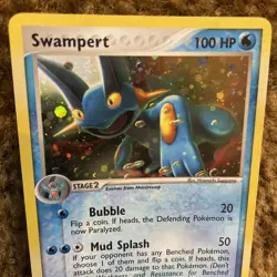 Swampert 5/17 POP Series 1 2004 Holo Rare Pokemon Card TCG - Image 2