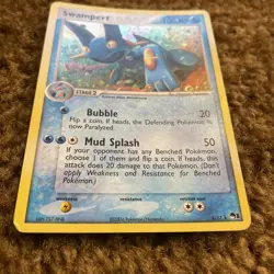Swampert 5/17 POP Series 1 2004 Holo Rare Pokemon Card TCG - Image 3