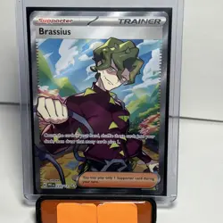 Pokemon TCG Brassius 135/131 2025 Prismatic Evolutions Ultra Rare Card - NM - Image 1