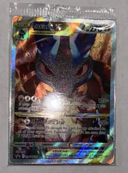Pokemon - Lucario VSTAR SWSH291 - Sword & Shield Black Star Promo Card Sealed - Image 1