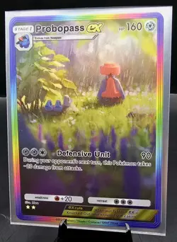 Pokemon TCG Pocket Probopass Ex CUSTOM Holofoil Full Art Card With Texture - Image 1