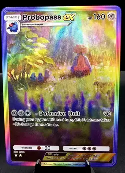 Pokemon TCG Pocket Probopass Ex CUSTOM Holofoil Full Art Card With Texture - Image 3