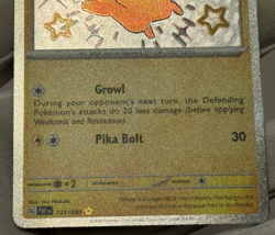 Pokemon Pikachu SV: Paldean Fates Shiny Rare Holo #131/091 2024 - Image 4