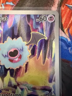 Pokemon TCG Woobat 119/086 White Flare Illustration Rare - Image 3
