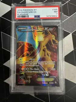 Pokemon XY Charizard EX Flashfire PSA 7 - Image 1
