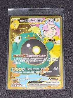 Iono’s Bellibolt Ex Hyper Rare 188/159 Journey Together Pokemon TCG - Image 1