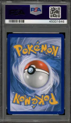 Pokemon Houndoom Lost Thunder Reverse Holo Rare #46 PSA 8 - Image 2