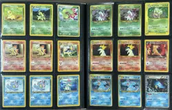 Pokemon Vintage Card Collection Lot Binder 153x Holos, Crystal Kingdra, WOTC, ex - Image 2