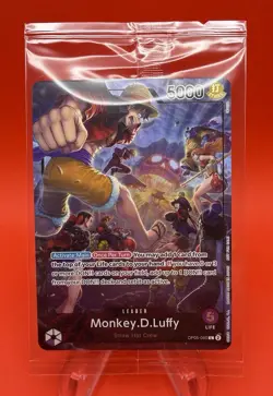 One Piece TCG Monkey.D.Luffy PSA Magazine Exclusive Promo Op05-060 Sealed - Image 5