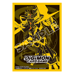 Digimon Card Game Official Card Sleeves Ver. Alphamon PRESALE SHIPS 9/22/2025 - Image 1