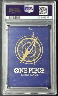 2025 ONE PIECE OP11-ALTERNATE ART #114 GUM-GUM FIRE-FIST PISTOL RED HAWK PSA 10 - Image 2