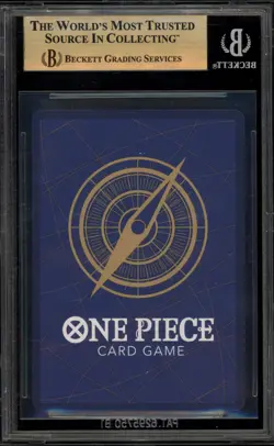 One Piece CCG You'll Frighten Me… Azure Sea's Seven JPN Alt Art OP14-118 BGS 10 - Image 2