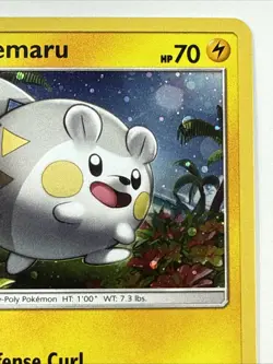 Togedemaru SM09 Black Star Promo Holofoil Rare Holo Pokemon Card - Image 3