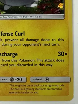 Togedemaru SM09 Black Star Promo Holofoil Rare Holo Pokemon Card - Image 4