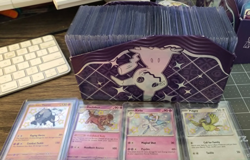 POKEMON Paldean Fates Baby Shiny Lot 90+ Cards - Image 1