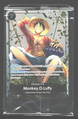 Monkey.D.Luffy (Tin Pack Set Vol. 2) One Piece Promotion Cards P-075 NM - Image 1