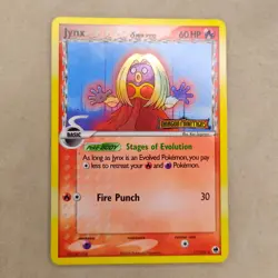 Pokemon TCG Jynx Card STAMPED EX Dragon Frontiers Holo, Delta Species, 17/101 - Image 1