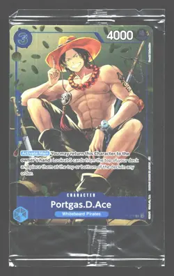 Portgas.D.Ace (Tin Pack Set Vol. 2) One Piece Promotion Cards P-074 NM - Image 1