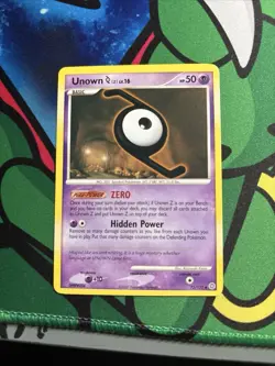 Unown [Z] 72/132 Secret Wonders Regular - Pokemon Trading Card VLP - Image 1