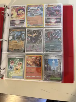 🔥 Huge Pokemon Binder Lot 180 Cards! 60 Holos/EX/V/Vstar/illustration🔥 Xerneas - Image 1