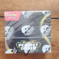Pokemon Mega Evolution Perfect Order Booster Box English 120 Cards 2026 - Image 1