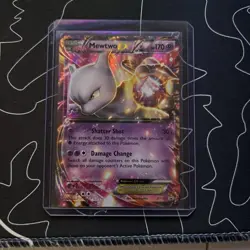 Pokemon Mewtwo EX XY107 Black Star Promo Holo Card - Image 1