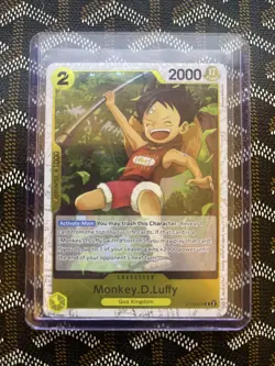 Monkey.D.Luffy ST13-014 C English Three Brothers Bond One Piece Card - Image 1