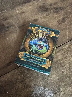 The Deadmines Dungeon Deck Wow TCG Complete Opened Deck & Box + Extra Cards - Image 1