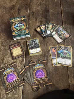 The Deadmines Dungeon Deck Wow TCG Complete Opened Deck & Box + Extra Cards - Image 2