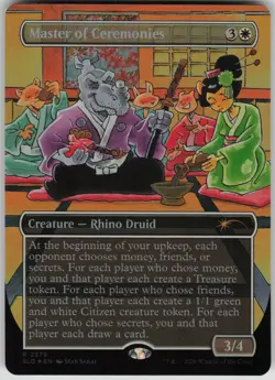 MTG Master of Ceremonies Foil NM Secret Lair Drop Series Magic 2379 - Image 1