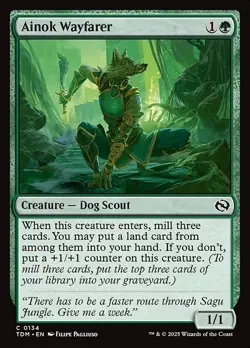 [MTG] Ainok Wayfarer (0134) (TDM) NM - Image 1