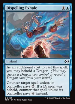 [MTG] Dispelling Exhale (0041) (TDM) NM - Image 1