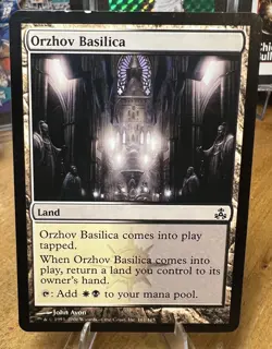 Magic The Gathering Orzhov Basilica #161 Guildpact GPT Magic MTG - Image 1