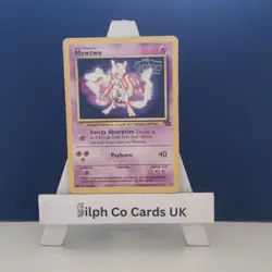 Mewtwo 3 Black Star Promo Pokemon Card WOTC - Image 1