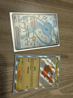 Pokemon Paldean Fates Shiny Rare And Shiny Ultra Rare Featuring Pikachu 131/091 - Image 2